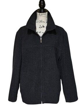 Dockers Reversible Black Wool-Blend Jacket